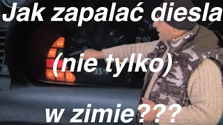 Odpalanie diesla nie tylko w zimie z serii porady motoryzacyjne [upl. by Llehsim]