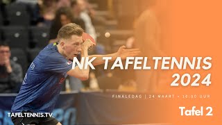 NK Tafeltennis 2024 Finaledag  Tafel 2 [upl. by Rap914]