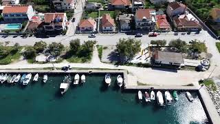 Stunning Aerial Tour Of Sami Port In Kefalonia  Captured Today At 215 Pm [upl. by Nedarb268]