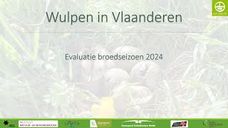 Evaluatiemoment broedseizoen wulp 2024 [upl. by Aneerbas]