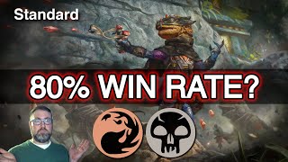 LIZARDS are Wizard 🔥💀 MTG Arena Rakdos Aggro BLB Standard Deck 2024 [upl. by Tlaw]