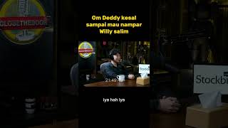 Deddy corbuzier emosi sampai mau tampar Wille salim youtubeshorts shorts short [upl. by Eiznikam]