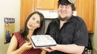 CHIPS CHALLENGE CAKE  NERDY NUMMIES [upl. by Ehtyde]