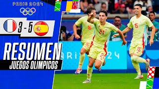 FRANCIA vs ESPAÑA 35  JUEGOS OLIMPICOS 2024 de PARIS 2024  ANALISIS del PARTIDO [upl. by Adelia]