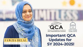 Important QCA Updates for SY 20242025 [upl. by Heida]