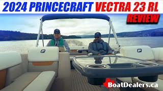 2024 Princecraft Vectra 23 RL boatreview [upl. by Lleryt]