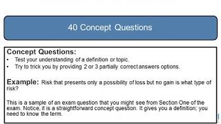 CPCU® 500 Exam Questions Part A CPCU® 500 Video Series Part 4 [upl. by Lapointe]