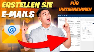 So erstellst du professionelle E Mail Adressen für dein Unternehmen [upl. by Joly699]