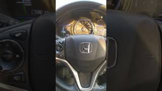 Honda vezel Emergency break system CTBAOff [upl. by Adnawyek]