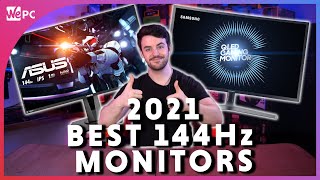 Best Monitors for 144hz gaming 2021 1080p 1440p 4K [upl. by Saudra823]