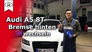 Audi A5 B8 Bremsen Hinten wechseln  Switch brakes  VitjaWolf  Tutorial  HD [upl. by Assirrec]