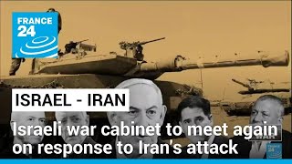 Israel war cabinet to meet for third time on response to Irans attack • FRANCE 24 English [upl. by Myk]