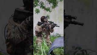 Airsoft Ghillie Hides Like A Pro  Clip 1517 shorts [upl. by Pillihp]