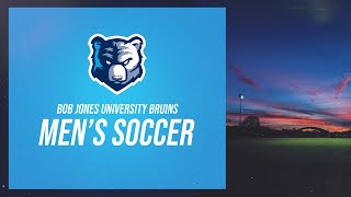 BJU Bruins vs Toccoa Falls College  Mens Soccer [upl. by Alyda333]