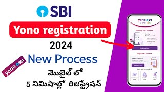 sbi yono registration process in teluguhow to register yono sbi with atm cardyono sbi activation [upl. by Shalne]