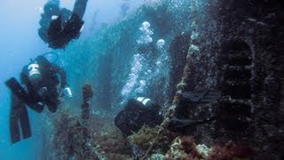 SCUBA Diving AampK HD  EX HMAS Hobart 2012 South Australia [upl. by Baptlsta]