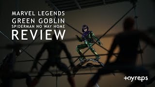 Video Review Marvel Legends Green Goblin From Spiderman No Way Home [upl. by Backer888]