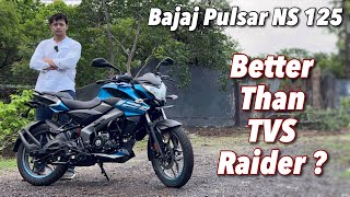 2023 Bajaj Pulsar NS 125 Review  Better Than TVS Raider 125 [upl. by Mohn]