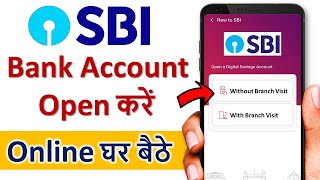 SBI account opening online  how to open sbi account online  yono sbi account opening 2023 [upl. by Gerdi]