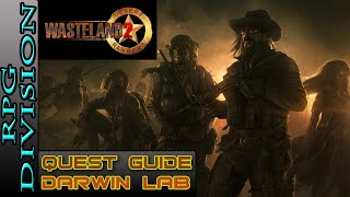 Wasteland 2  Darwin Lab Walkthrough Lab Entrance Cure For Cancer Night Terror [upl. by Aneleairam704]