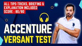 Versant Test Accenture  Your Ultimate Guide to Success  Versant  Voice Versant [upl. by Eadas]