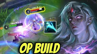 WILD RIFT ADC  THIS VARUS IS TOO OVERPOWER WITH NEW OP BUILD IN PATCH 52C GAMEPLAY [upl. by Ahserak]