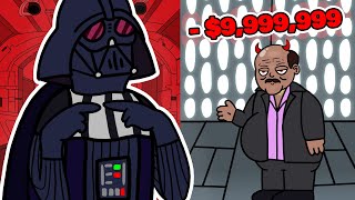 Darth Vader Gets Scammed Star Wars Parody Animation [upl. by Naeerb]