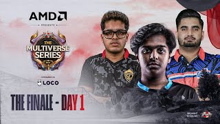 Day1 AMD presents UE The Multiverse Series 2024 BGMI  Grand Finals  Ft IQOOSouL Godlike etc [upl. by Malvina]