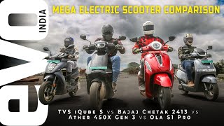 OLA S1 Pro Vs Bajaj Chetak VS Ather 450X [upl. by Mohkos]