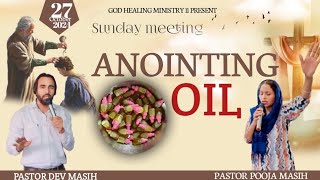 ANOINTING OIL SUNDAY MEETING ✝️🎊🎊🎊GOD HEALING MINISTRY ll PRESENT BARNALA🎊🎊🎊 [upl. by Lynett]