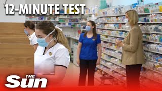 Boots offering new 12minute COVID test as second wave hits UK [upl. by Christine]