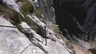 HAIDSTEIG in Raxalpe  klettersteig  via ferrata [upl. by Ahilam]