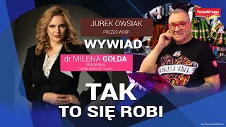 Jurek Owsiak w wywiadzie z Mileną Gołda [upl. by Mickie]