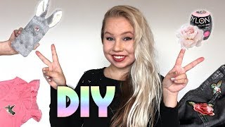 4x DIY Trendy FW 2018 Plyšový obal opravené jeggins galaxy mikina a pivoňkové tílko [upl. by Philina268]