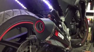 Honda CBR125R Scorpion Exhaust [upl. by Nuawaj]