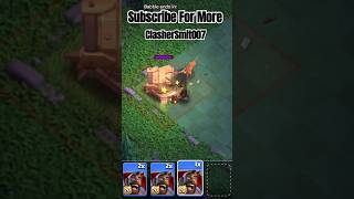 Max Giant Cannon Vs Max Hog Gliderclashofclans clashersmit007 supercell reels shorts trending [upl. by Ennire203]