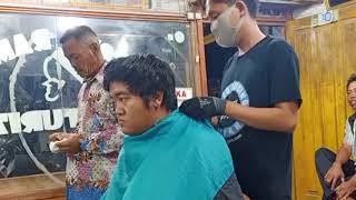 Cara potong rambut cara potong rambut cepat bagaimana caranya potongan rambut pria [upl. by Esac]