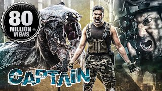 CAPTAIN New Released Full Hindi Dubbed Movie  Arya Aishwarya Lekshmi  South Movie Hindi Dub New [upl. by Odlanyer]