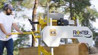 Frontier OS23 Portable Personal Compact Sawmill  An Introduction [upl. by Aceissej]