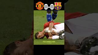 Ronaldo Showed Lionel Messi who is the Boss  Man United vs Barcelona Imaginary football ronaldo [upl. by Nakah]