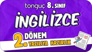 8Sınıf İngilizce 2Dönem 2Yazılıya Hazırlık 📑 2024 [upl. by Anailuy]