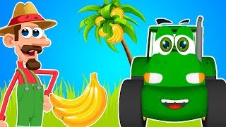 Tractors for Kids  Tractor Jack and Farmer  Song for Kids [upl. by Kendra504]