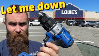 3 Month Review  Kobalt 24v MAX Brushless Tools [upl. by Yaras]