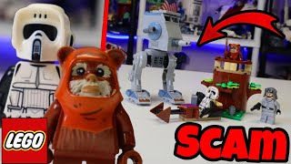 I Bought LEGO STAR WARS 4 TERRIBLE ATST 75332 SET REVIEW 2022 [upl. by Beckman631]