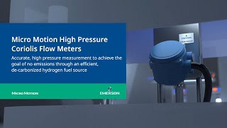 Micro Motion High Pressure Coriolis Flow Meters [upl. by Coltin]