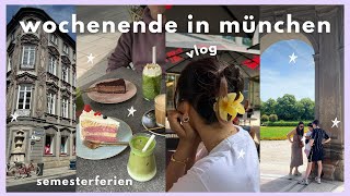 SEMESTERFERIEN MÜNCHEN TRIP Kurzurlaub Städte Trip Travel Vlog  Laica Vergara [upl. by Groome72]