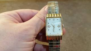 1955 Lord Elgin 14k gold filled mens vintage watch [upl. by Artcele422]