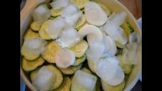 Jocks Bread n Butter pickles recipe and process Enjoy [upl. by Bearnard]