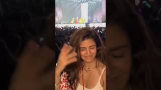 Nimrat Kaurs FUN moments at Diljit Dosanjhs concert 🔥🤩 shorts nimratkaur diljitdosanjh [upl. by Ellissa]