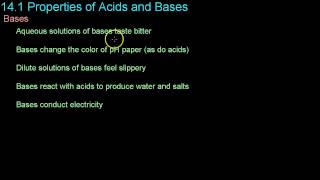 141 Properties of Acids and Bases [upl. by Seilenna]